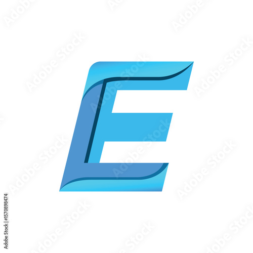 Dynamic Geometric Letter E Logo Design Free Download Dynamic Geometric Letter E Logo Design - GFXLoad