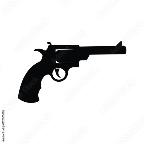 Gun logo and army soldier sniper shot vector design