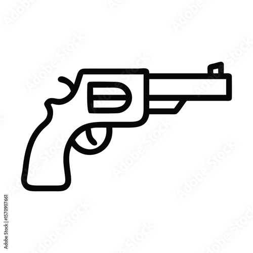 Gun logo and army soldier sniper shot vector design