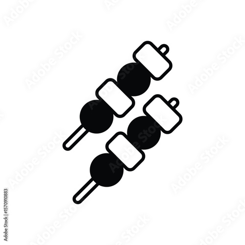 Skewer Vector icon