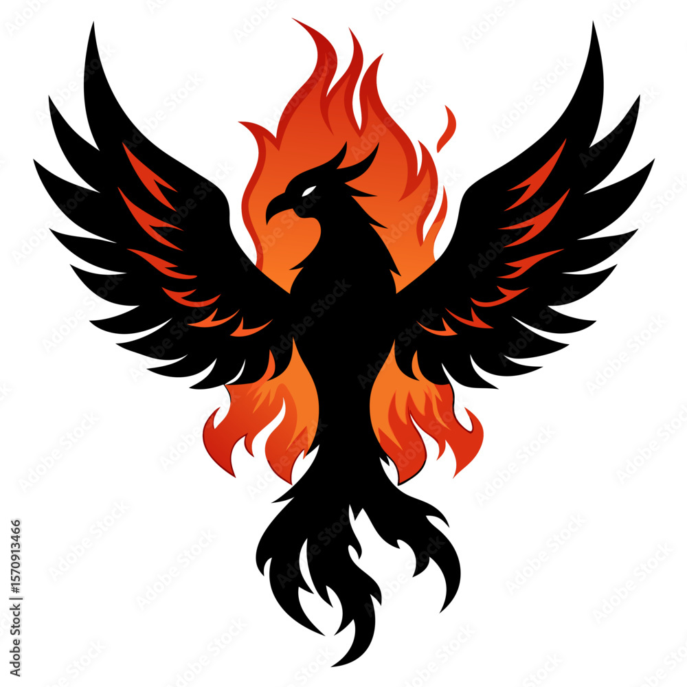 Obraz premium eagle with wings