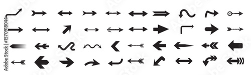 Set arrow pointing different directions