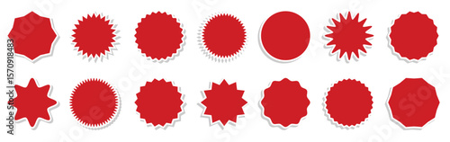 Sale vector collection. Sale. Sale offer collection stickers and label, badge tags. 50% off. Vector illustration