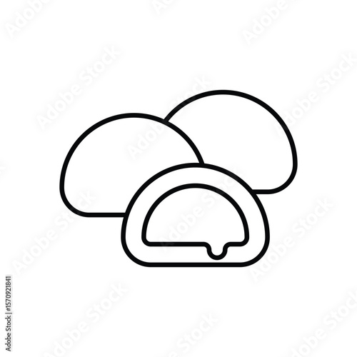 Mochi  Vector icon