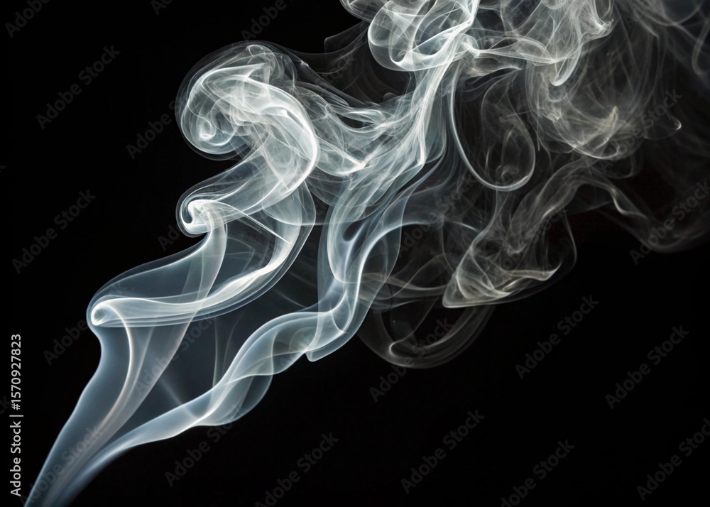 Abstract white smoke swirls in smooth, artistic curves, creating an ethereal flow of light and shape against the dark. Abstract white smoke swirls in smooth, artistic curves, creating an ethereal flow of light and shape against the dark.