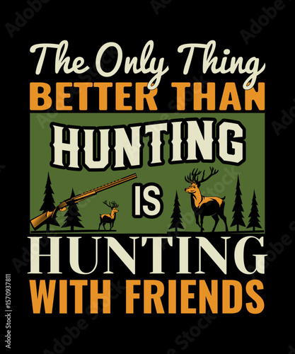 Hunting Tshirt Design