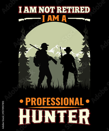 Hunting Tshirt Design