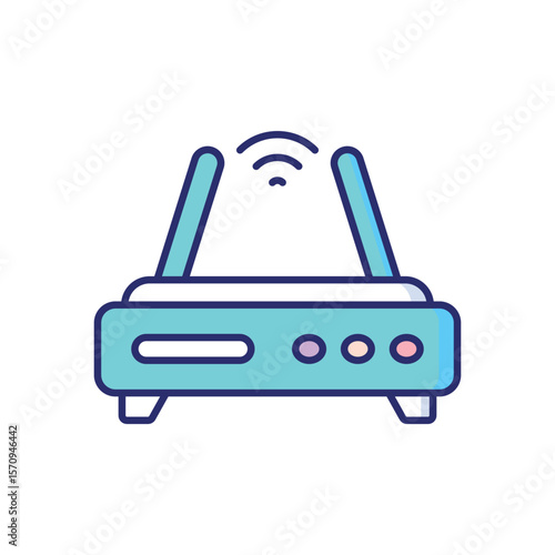 Router vector icon