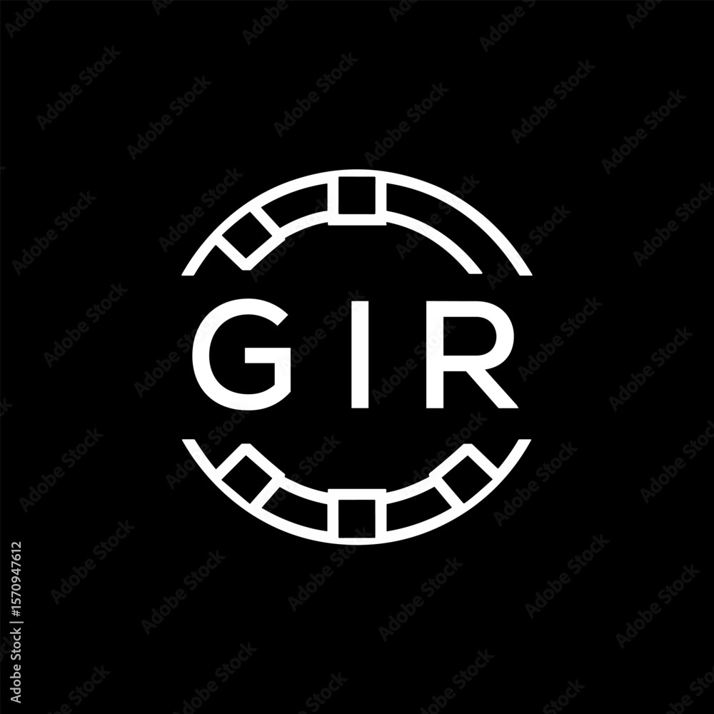 GIR Creative Letter mark Badge Logo Design, GIR Later Logo, Geometric Monogram Logo on Black Background, GIR Later Logo, Contemporary Minimal Logo for Business Identity.
GIR Creative Letter mark Badge Logo Design, GIR Later Logo, Geometric Monogram Logo on Black Background, GIR Later Logo, Contemporary Minimal Logo for Business Identity.