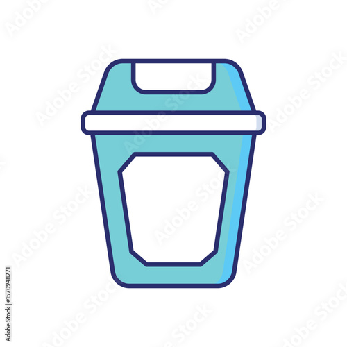 Trash Can vector icon