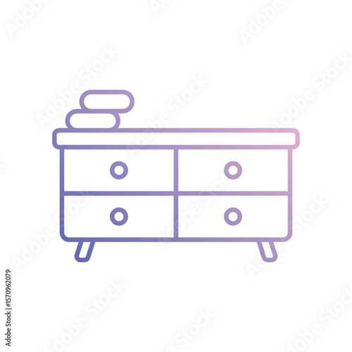 Console Table vector icon