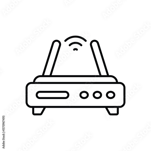 Router vector icon
