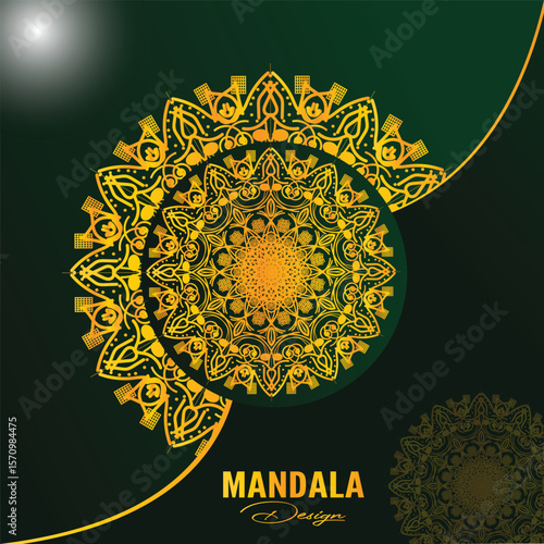 Floral Spirit Mandala Mystic Lines Mandala

 
