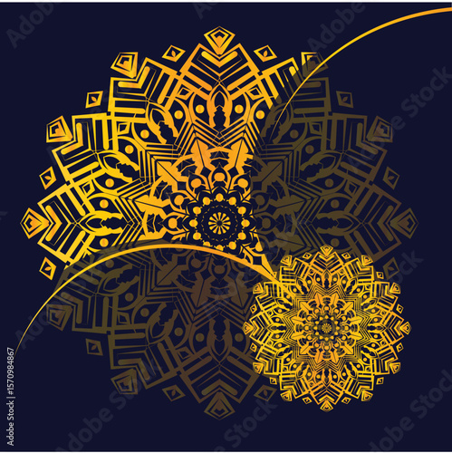 Floral Spirit Mandala Mystic Lines Mandala

 