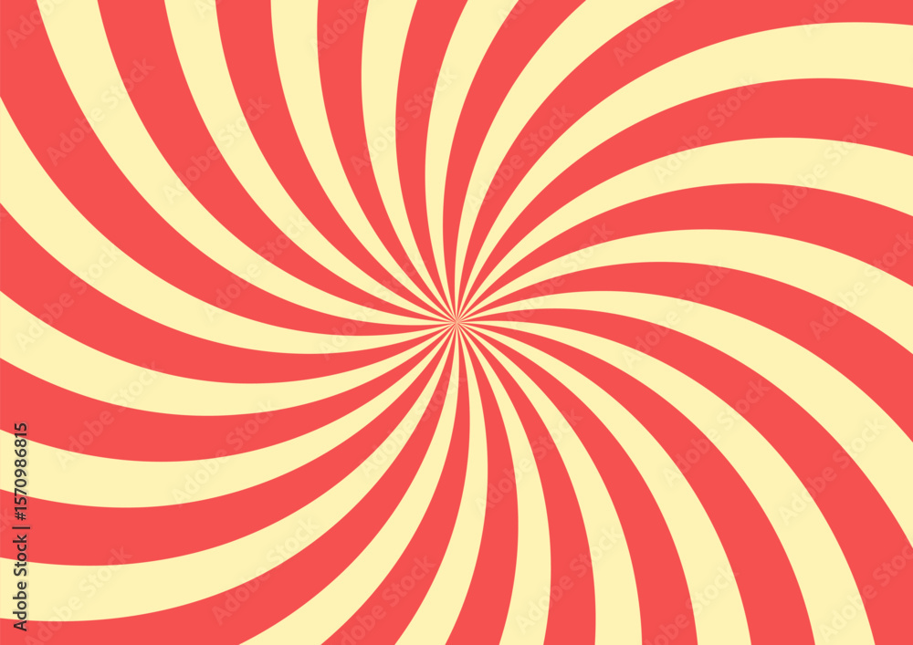 Fototapeta premium Vector abstract retro rays background