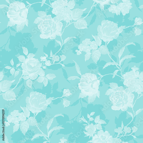 floral seamless pattern design
