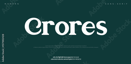 Crores calligraphy alphabet capital lettering a to z font family