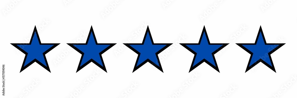 Obraz premium Customer review stars,one star,two stard,three stars,four stars,five stars, cutomer reviews sign,user experience best customer feedback,rating service, good client satisfaction,client satisfaction