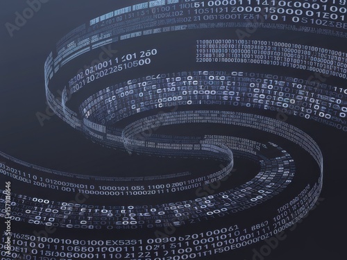 binary code background