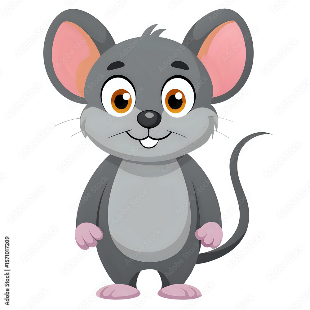 Fototapeta premium mouse ,white background