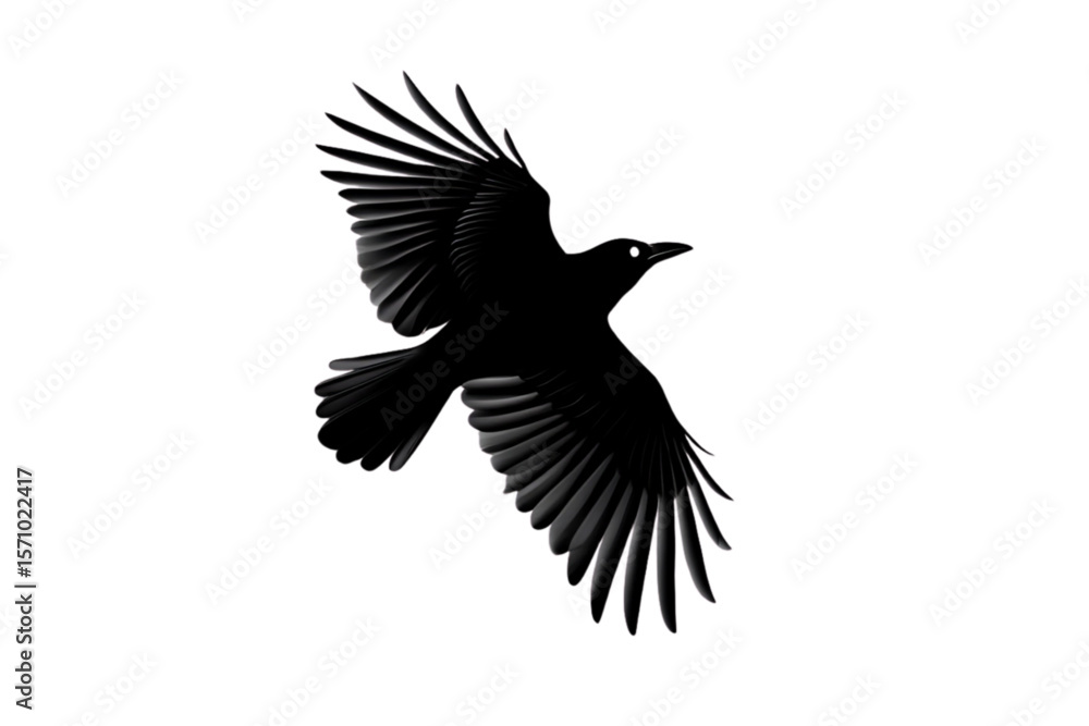 Obraz premium eagle silhouette vector