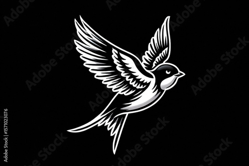 eagle with wings