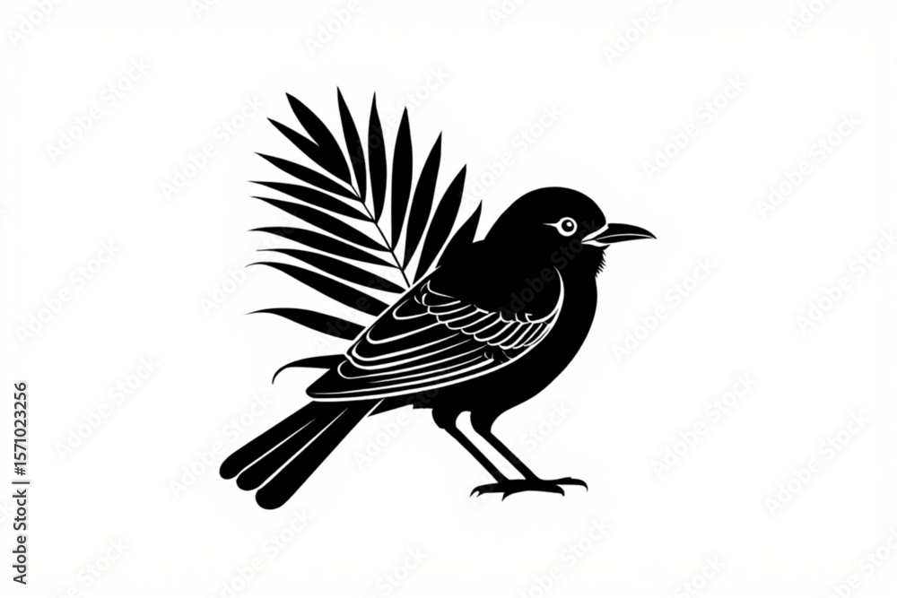 Obraz premium bird on a branch