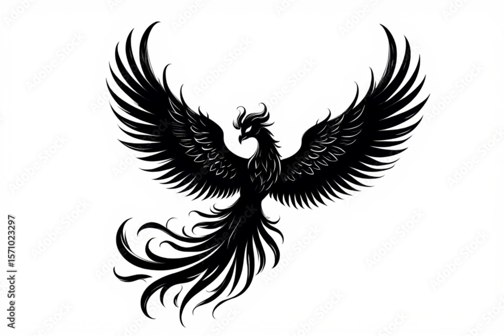 Obraz premium eagle tattoo design