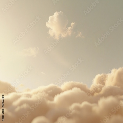 sky and clouds background. 