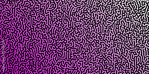 Abstract truing organic wallpaper Turing reaction diffusion monochrome seamless pattern with chaotic motion. Turing reaction diffusion monochrome seamless pattern with chaotic motion.