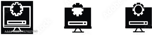 System update vector icon