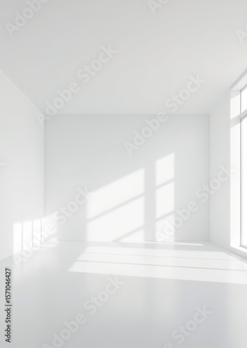 Wallpaper Mural Interior of minimalist empty room Empty room interior design architecture blank design room Torontodigital.ca