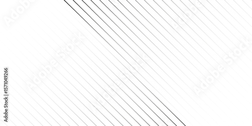 Slant line halftone gradation texture. Fading diagonal stripe gradient background. Black oblique pattern backdrop.