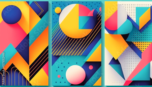 Modern Geometric Design Background