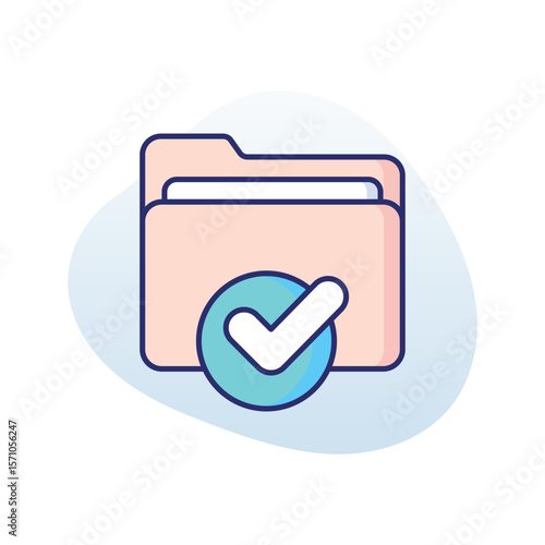 Folder vector icon