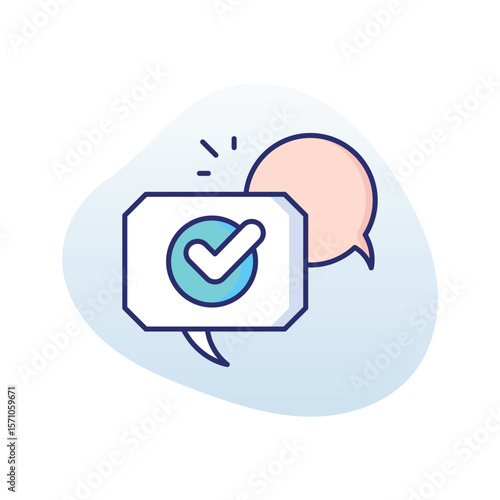 Conversation  vector icon