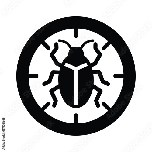 Debug Tool Icon Vector Illustration