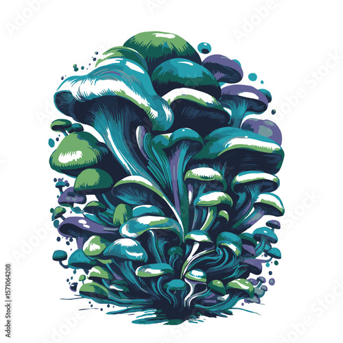 Abstract mashroom