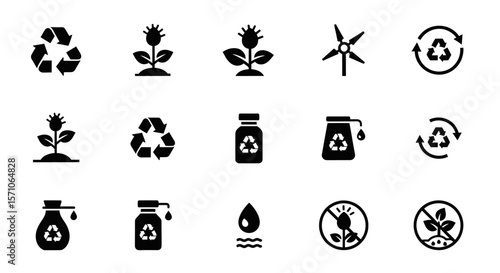 Holistic Health and Wellness Colored Outline Icon Set