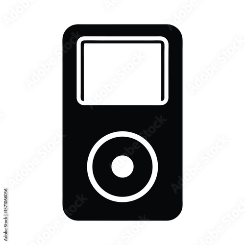 MP3 Player Icon Vector Illustration