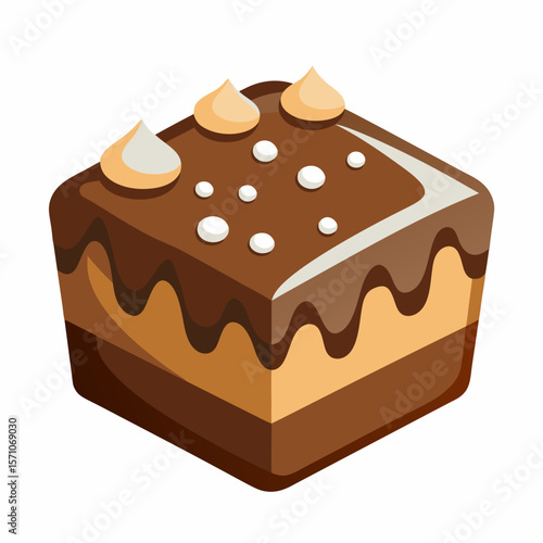 Scrumptious Chocolate Cake.  A Sweet Treat for Any Occasion