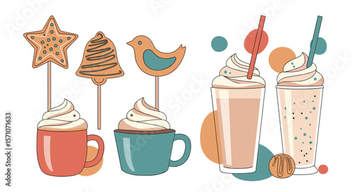 Festive Holiday Treats and Warm Beverages for Cozy Celebrations