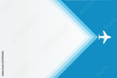 airplane layer template or layout background