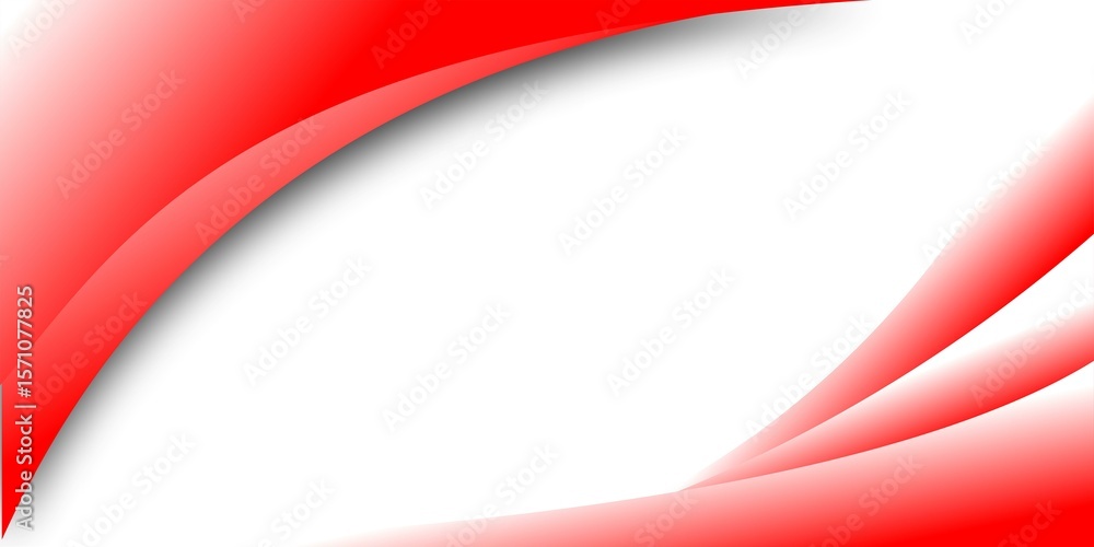 Obraz premium red white abstract background design vector illustration