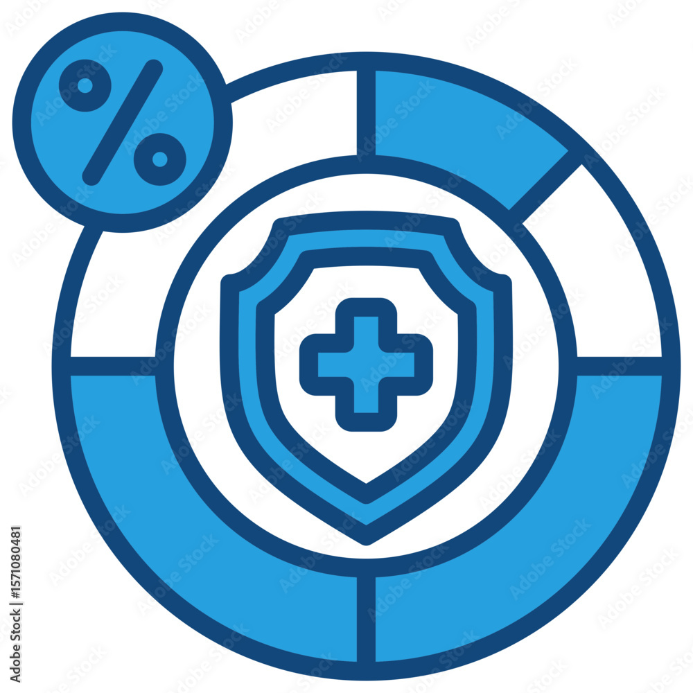 Fototapeta premium Insurance Premium Icon