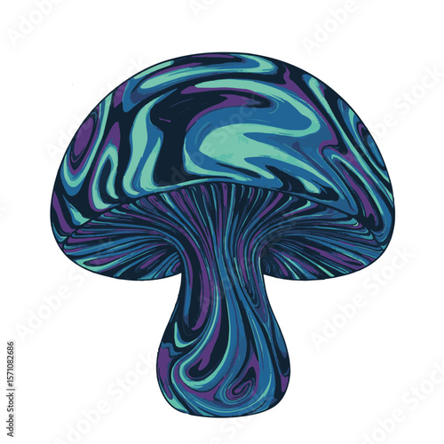 Abstract mashroom
