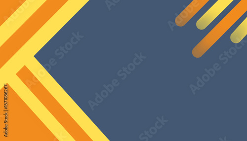 abstract striped yellow and orange background