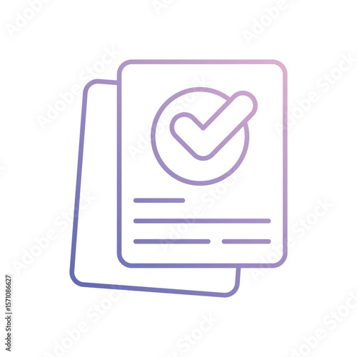 Documents vector icon