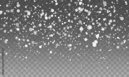 Snow snowfall snowflakes winter overlay transparent falling background PNG
