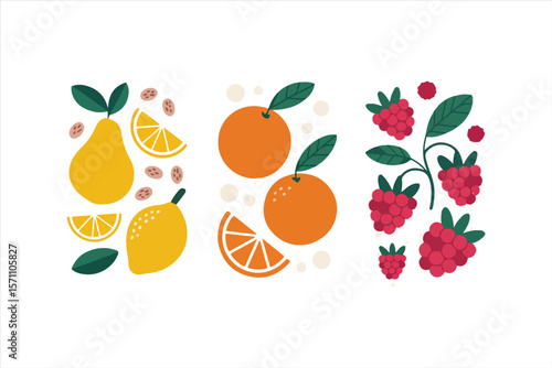 Fruit and Vegetables Icons - Big Series